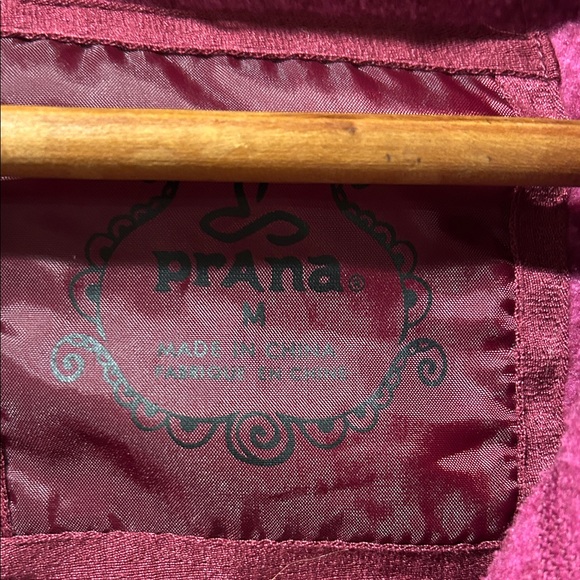 Prana Raspberry Hooded Jacket - Picture 2 of 4